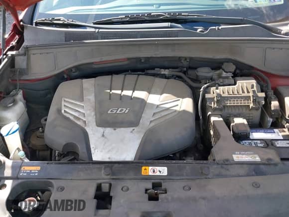 2015 Hyundai Santa Fe GLS with VIN KM8SNDHF2FU114329, listed as a IAAI auction lot 43485631 with 107,573 mi miles and . Bid and sale history available at DreamBid. Image 10.