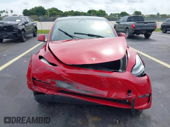 2023 Tesla Model Y Long Range с VIN 7SAYGAEE1PF970995, выставлен на аукционе IAAI как лот 43137426 с пробегом 28 668 миль миль и . История ставок и продаж доступна на DreamBid. Изображение 12.