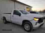 2024 Chevrolet Silverado 1500 Work Truck with VIN 3GCNAAEK9RG321756, listed as a Copart auction lot 82182574 with 8,911 mi miles and Salvage title. Bid and sale history available at DreamBid. Image 4.