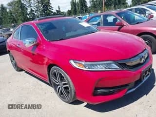 2016 Honda Accord Touring with VIN 1HGCT2B05GA006783, listed as a IAAI auction lot 42837088 with 52,640 mi miles and . Bid and sale history available at DreamBid. Image 1.
