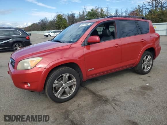 2008 Toyota RAV4 Sport with VIN JTMBK32V586038023, listed as a Copart auction lot 82523955 with 205,617 mi miles and Clean title. Bid and sale history available at DreamBid. Image 1.