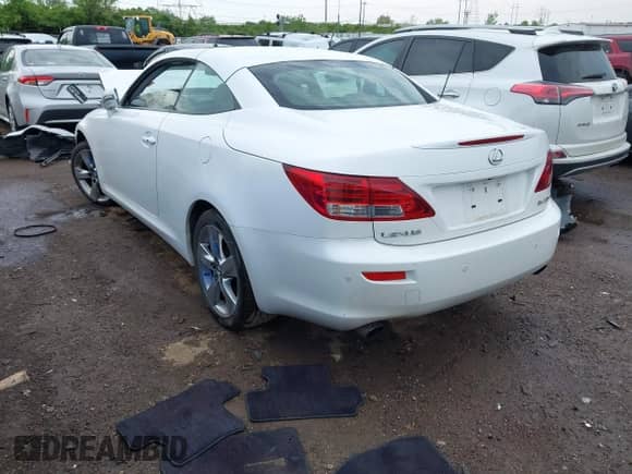 2010 Lexus IS 350 C с VIN JTHFE2C27A2501055, выставлен на аукционе IAAI как лот 42149205 с пробегом 123 778 миль миль и . История ставок и продаж доступна на DreamBid. Изображение 3.