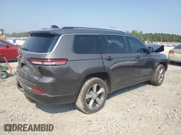 2022 Jeep Grand Cherokee Limited с VIN 1C4RJKBG9N8520068, выставлен на аукционе Copart как лот 81432845 с пробегом 71 895 миль миль и Списание • Salvage title. История ставок и продаж доступна на DreamBid. Изображение 3.