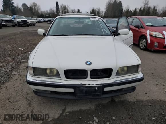 1997 BMW 7 Series 740iL with VIN WBAGJ8320VDL44402, listed as a Copart auction lot 88988165 with 167,187 mi miles and Clean title. Bid and sale history available at DreamBid. Image 5.