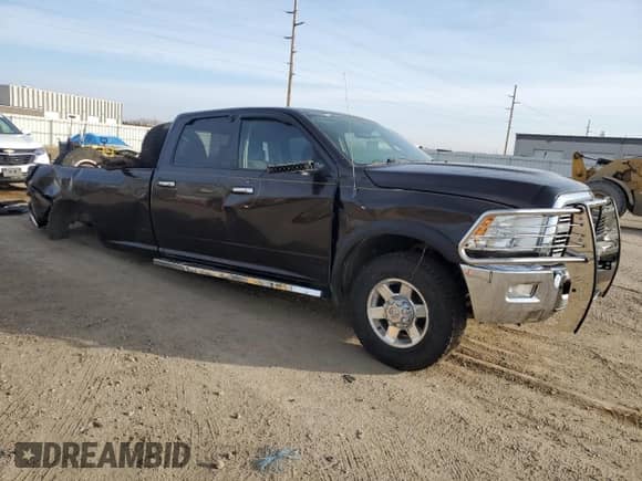 2010 Dodge 2500 Power Wagon with VIN 3D7TT2CT0AG119255, listed as a Copart auction lot 48395495 with 82,594 mi miles and Salvage title. Bid and sale history available at DreamBid. Image 4.