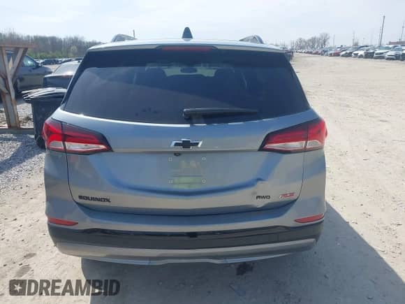 2024 Chevrolet Equinox RS with VIN 3GNAXWEG6RS202721, listed as a IAAI auction lot 42003065 with 9,340 mi miles and . Bid and sale history available at DreamBid. Image 17.