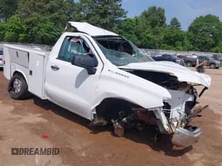 2022 Chevrolet Silverado 1500 Work Truck с VIN 3GCNAAED6NG633769, выставлен на аукционе IAAI как лот 42054515 с пробегом Не указан миль и . История ставок и продаж доступна на DreamBid. Изображение 1.