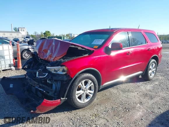 2011 Dodge Durango Express with VIN 1D4RE2GG9BC654233, listed as a IAAI auction lot 43389911 with 212,210 mi miles and . Bid and sale history available at DreamBid. Image 2.