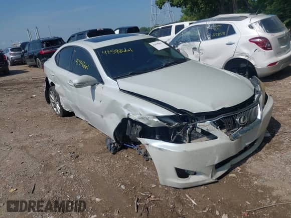 2009 Lexus IS 250 z VIN JTHCK262592029117, wystawiony jako IAAI lot #42598661 z przebiegiem 228 690 mil mil oraz . Historia ofert i sprzedaży dostępna na DreamBid. Obrazek 6.