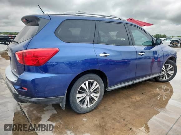 2017 Nissan Pathfinder S with VIN 5N1DR2MN3HC907999, listed as a Copart auction lot 84172725 with 154,452 mi miles and Clean title. Bid and sale history available at DreamBid. Image 3.