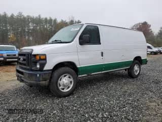 2014 Ford Econoline Cargo Commercial with VIN 1FTNE2EW5EDA48738, listed as a Copart auction lot 90492755 with 183,128 mi miles and Clean title. Bid and sale history available at DreamBid. Image 1.