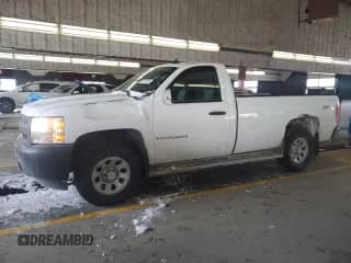 2008 Chevrolet Silverado 1500 Work Truck with VIN 1GCEK14X48Z116550, listed as a Copart auction lot 45712395 with 207,532 mi miles and Salvage title. Bid and sale history available at DreamBid. Image 1.