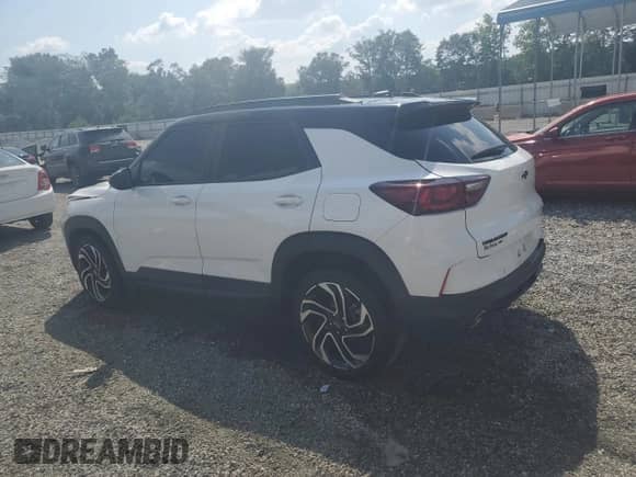 2024 Chevrolet TrailBlazer RS с VIN KL79MTSL1RB181404, выставлен на аукционе Copart как лот 66366475 с пробегом 32 886 миль миль и Списание • Salvage title. История ставок и продаж доступна на DreamBid. Изображение 2.