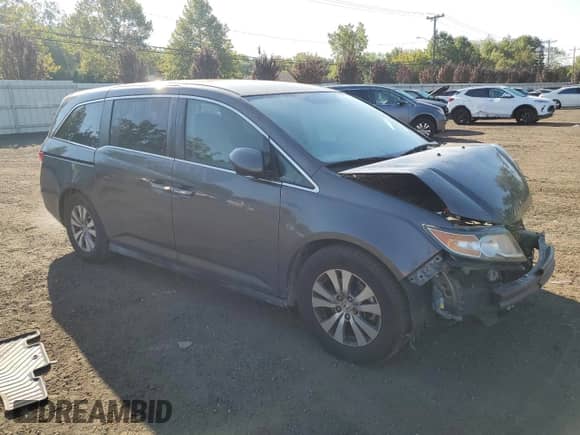 2015 Honda Odyssey EX с VIN 5FNRL5H47FB059723, выставлен на аукционе Copart как лот 71052245 с пробегом 170 305 миль миль и Списание • Salvage title. История ставок и продаж доступна на DreamBid. Изображение 4.