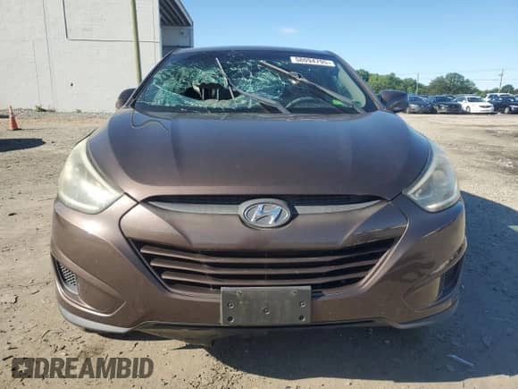 2014 Hyundai Tucson GLS with VIN KM8JT3AF2EU925312, listed as a Copart auction lot 58094795 with 88,275 mi miles and Salvage title. Bid and sale history available at DreamBid. Image 5.