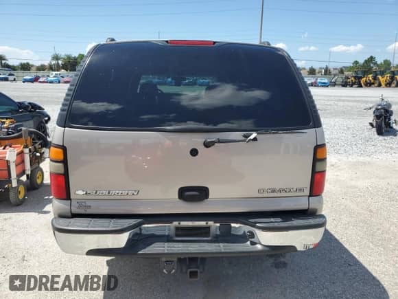2005 Chevrolet Suburban Z71 with VIN 3GNFK16Z25G194928, listed as a Copart auction lot 80179335 with Not provided miles and Salvage title. Bid and sale history available at DreamBid. Image 6.