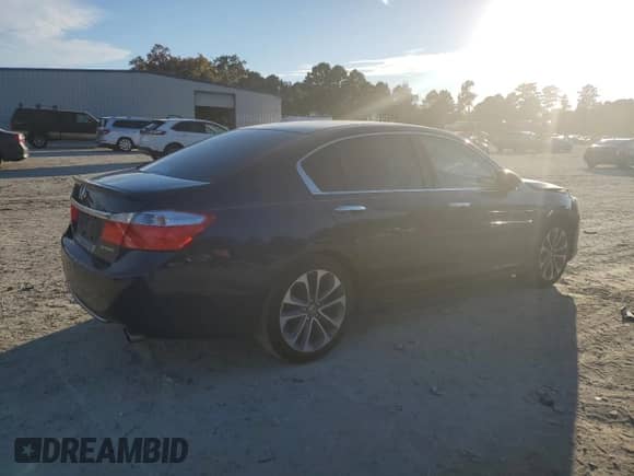 2014 Honda Accord Sport with VIN 1HGCR2F54EA308972, listed as a Copart auction lot 87165355 with 63,522 mi miles and Salvage title. Bid and sale history available at DreamBid. Image 3.
