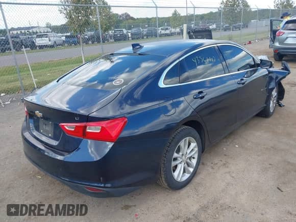 2017 Chevrolet Malibu LT with VIN 1G1ZE5ST4HF192098, listed as a IAAI auction lot 43361107 with 110,398 mi miles and . Bid and sale history available at DreamBid. Image 4.