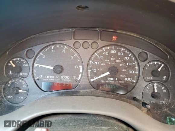 2002 Chevrolet S-10 с VIN 1GCCS145528138687, выставлен на аукционе Copart как лот 55047225 с пробегом 263 931 миль миль и Списание • Salvage title. История ставок и продаж доступна на DreamBid. Изображение 9.