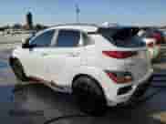 2022 Hyundai Kona с VIN KM8KH3AC5NU004424, выставлен на аукционе Copart как лот 77910324 с пробегом 27 944 миль миль и Списание • Salvage title. История ставок и продаж доступна на DreamBid. Изображение 2.