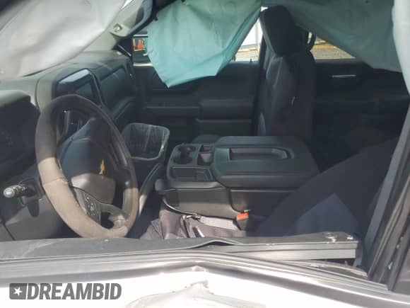 2023 Chevrolet Silverado 1500 Work Truck with VIN 1GCPDAEK3PZ217695, listed as a Copart auction lot 59963135 with Not provided miles and Salvage title. Bid and sale history available at DreamBid. Image 7.