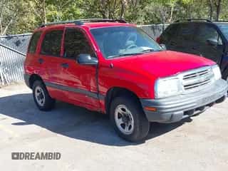 2003 Chevrolet Tracker z VIN 2CNBJ13C036905492, wystawiony jako IAAI lot #43468719 z przebiegiem 161 279 mil mil oraz . Historia ofert i sprzedaży dostępna na DreamBid. Obrazek 1.