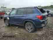 2022 Honda Passport EX-L with VIN 5FNYF8H54NB023046, listed as a Copart auction lot 63494925 with 27,245 mi miles and Salvage title. Bid and sale history available at DreamBid. Image 2.