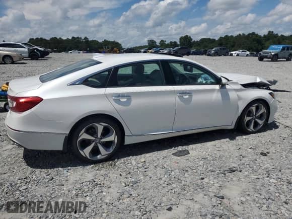 2020 Honda Accord Touring with VIN 1HGCV2F93LA017326, listed as a Copart auction lot 68592995 with 62,301 mi miles and Salvage title. Bid and sale history available at DreamBid. Image 3.