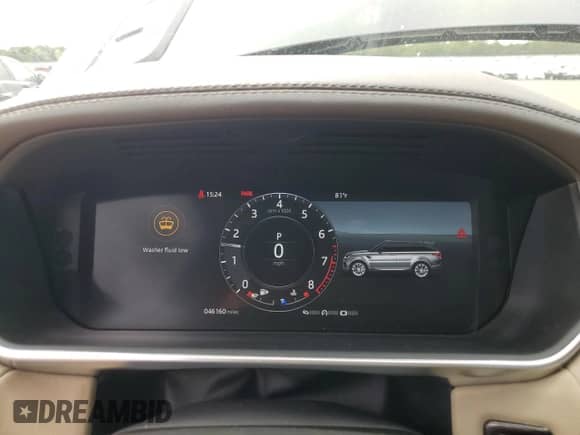 2018 Land Rover Range Rover Sport HSE with VIN SALWR2RV9JA406910, listed as a Copart auction lot 81054835 with 46,160 mi miles and Salvage title. Bid and sale history available at DreamBid. Image 9.