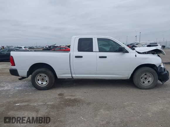 2019 Ram 1500 Tradesman with VIN 1C6RR6FG9KS581436, listed as a IAAI auction lot 41624570 with 156,701 mi miles and . Bid and sale history available at DreamBid. Image 13.