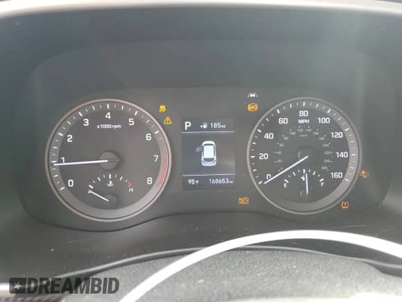 2019 Hyundai Tucson SEL z VIN KM8J33AL7KU956220, wystawiony jako Copart lot #70265675 z przebiegiem 168 653 mil mil oraz Szkoda całkowita • Salvage title. Historia ofert i sprzedaży dostępna na DreamBid. Obrazek 9.