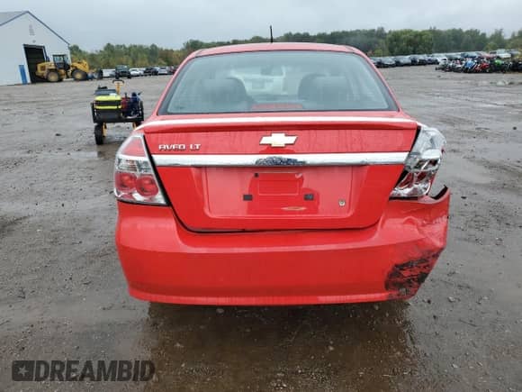 2011 Chevrolet Aveo 1LT с VIN KL1TD5DE4BB149546, выставлен на аукционе Copart как лот 85556885 с пробегом 53 606 миль миль и Списание • Salvage title. История ставок и продаж доступна на DreamBid. Изображение 6.