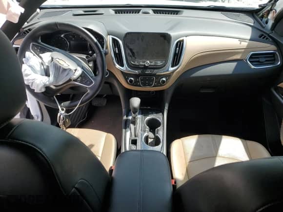 2023 Chevrolet Equinox Premier with VIN 3GNAXNEG7PL194064, listed as a Copart auction lot 64339555 with 21,615 mi miles and Salvage title. Bid and sale history available at DreamBid. Image 8.