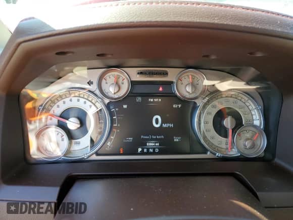 2018 Ram 1500 Longhorn z VIN 1C6RR7PT9JS203987, wystawiony jako Copart lot #85315175 z przebiegiem 53 864 mil mil oraz Szkoda całkowita • Salvage title. Historia ofert i sprzedaży dostępna na DreamBid. Obrazek 9.