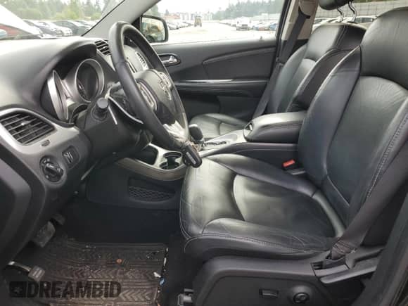 2015 Dodge Journey SXT with VIN 3C4PDDBG4FT651602, listed as a Copart auction lot 80058895 with 117,993 mi miles and Salvage title. Bid and sale history available at DreamBid. Image 7.