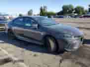 2025 Toyota Camry LE with VIN 4T1DAACK5SU100751, listed as a Copart auction lot 84639465 with 7,892 mi miles and Salvage title. Bid and sale history available at DreamBid. Image 4.