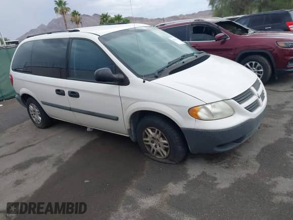 2005 Dodge Caravan SE with VIN 1D4GP25R65B329135, listed as a IAAI auction lot 42654106 with 161,612 mi miles and . Bid and sale history available at DreamBid. Image 1.