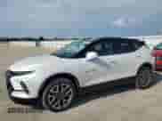 2023 Chevrolet Blazer RS z VIN 3GNKBKRS4PS174005, wystawiony jako Copart lot #67742655 z przebiegiem 29 287 mil mil oraz Szkoda całkowita • Salvage title. Historia ofert i sprzedaży dostępna na DreamBid. Obrazek 1.