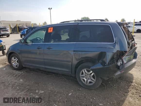 2006 Honda Odyssey EX z VIN 5FNRL38416B437734, wystawiony jako Copart lot #64601665 z przebiegiem 235 453 mil mil oraz Szkoda całkowita • Salvage title. Historia ofert i sprzedaży dostępna na DreamBid. Obrazek 2.