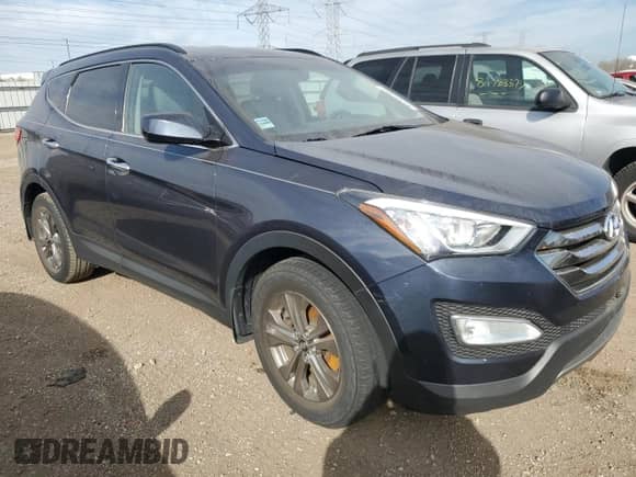2013 Hyundai Santa Fe Sport with VIN 5XYZUDLB0DG057685, listed as a Copart auction lot 90286805 with 109,364 mi miles and Clean title. Bid and sale history available at DreamBid. Image 4.