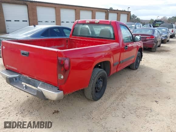 2006 Chevrolet Colorado Work Truck with VIN 1GCCS148268121085, listed as a IAAI auction lot 41715868 with 128,750 mi miles and . Bid and sale history available at DreamBid. Image 4.