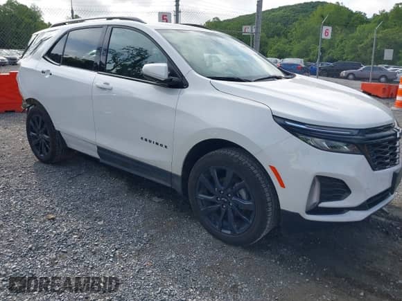 2024 Chevrolet Equinox RS с VIN 3GNAXWEG9RS155748, выставлен на аукционе IAAI как лот 42364256 с пробегом 42 819 миль миль и . История ставок и продаж доступна на DreamBid. Изображение 1.
