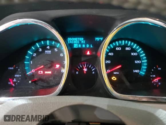 2012 Chevrolet Traverse LS with VIN 1GNKVFED4CJ154192, listed as a Copart auction lot 68073495 with 141,801 mi miles and Salvage title. Bid and sale history available at DreamBid. Image 9.