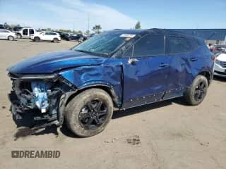 2023 Chevrolet Blazer LT с VIN 3GNKBJRS7PS139968, выставлен на аукционе Copart как лот 71368205 с пробегом 31 634 миль миль и На запчасти • Non repairable. История ставок и продаж доступна на DreamBid. Изображение 1.