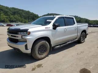 2020 Chevrolet Silverado 1500 RST with VIN 3GCUYEED9LG329699, listed as a Copart auction lot 69242015 with 84,682 mi miles and Salvage title. Bid and sale history available at DreamBid. Image 1.