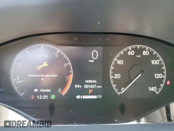 2025 Honda HR-V LX с VIN 3CZRZ2H31SM715788, выставлен на аукционе Copart как лот 63658465 с пробегом 1 627 миль миль и На запчасти • Non repairable. История ставок и продаж доступна на DreamBid. Изображение 9.