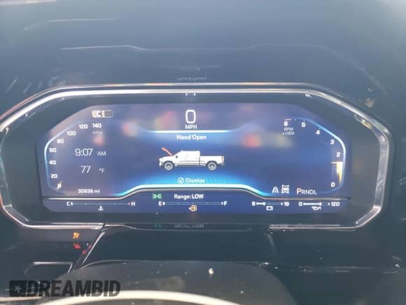 2024 Chevrolet Silverado 1500 LT with VIN 1GCUDDED5RZ177872, listed as a Copart auction lot 52430355 with 30,636 mi miles and Salvage title. Bid and sale history available at DreamBid. Image 9.