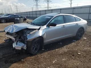 2023 Honda Accord Sport-L with VIN 1HGCY2F74PA039072, listed as a Copart auction lot 64109725 with Not provided miles and Salvage title. Bid and sale history available at DreamBid. Image 1.