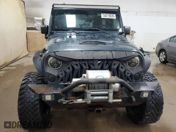 2007 Jeep Wrangler Unlimited Rubicon with VIN 1J4GA69197L100286, listed as a Copart auction lot 54210635 with Not provided miles and Clean title. Bid and sale history available at DreamBid. Image 5.