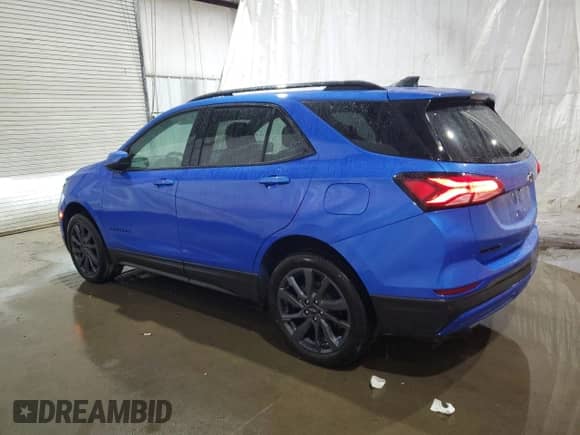 2024 Chevrolet Equinox RS с VIN 3GNAXWEG7RS134669, выставлен на аукционе Copart как лот 68133315 с пробегом 5 496 миль миль и Чистый • Clean title. История ставок и продаж доступна на DreamBid. Изображение 2.